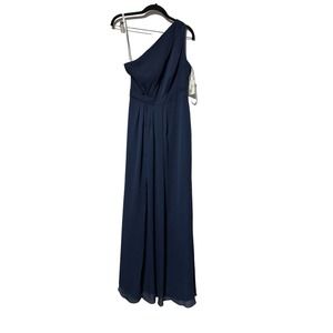 NWT Celebrate by DB Studio‎ Navy One Shoudler Formal Dress size 6